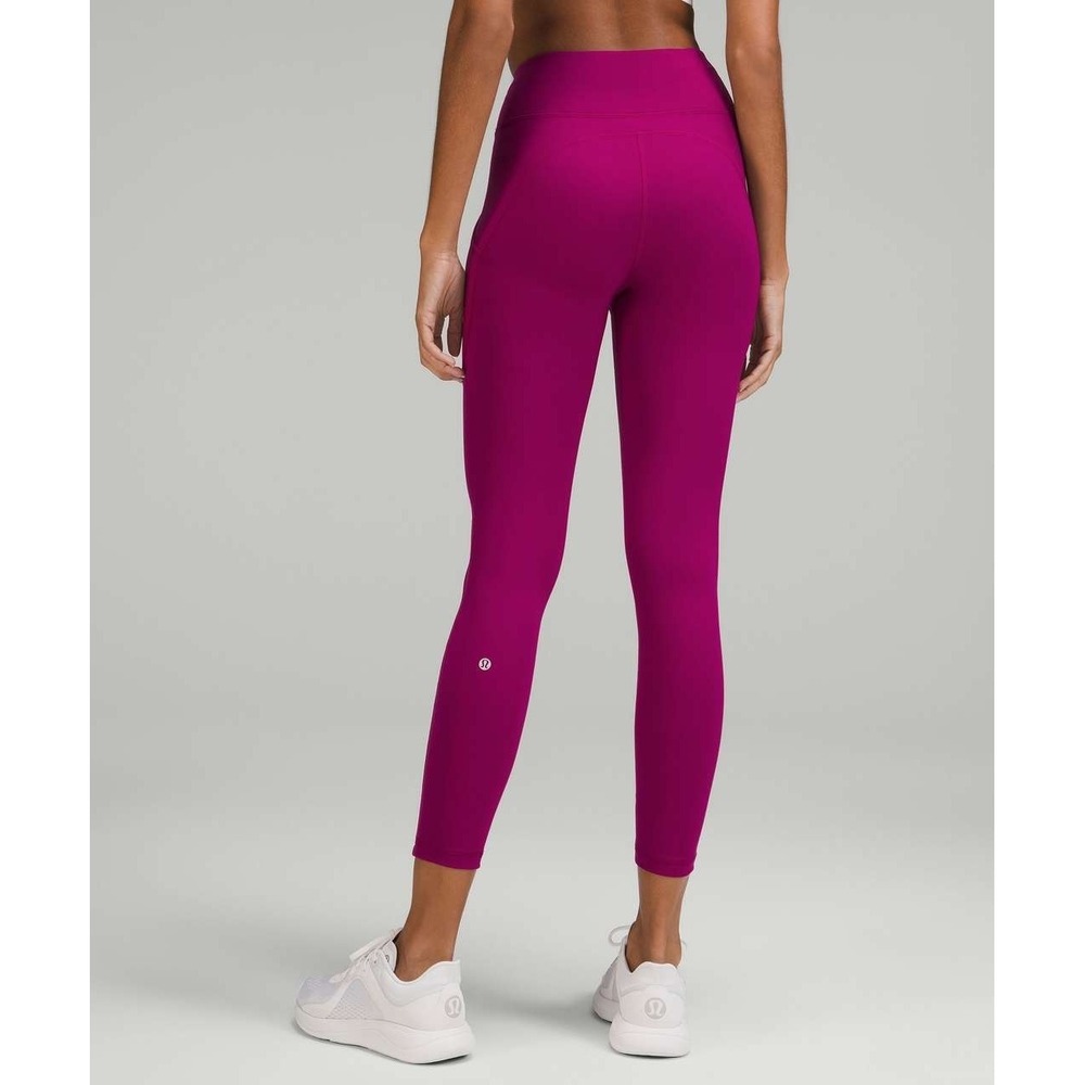 Lululemon Invigorate High-Rise Tight 25" Magenta Purple Size 2